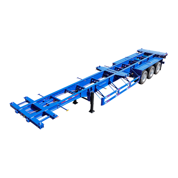 45′ Skeletal Tridem, 12 Twist Locks