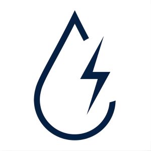 Hybrid Electric Power Icon