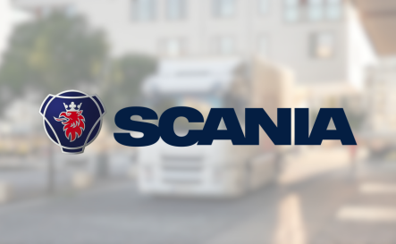 Scania Truck with Logo