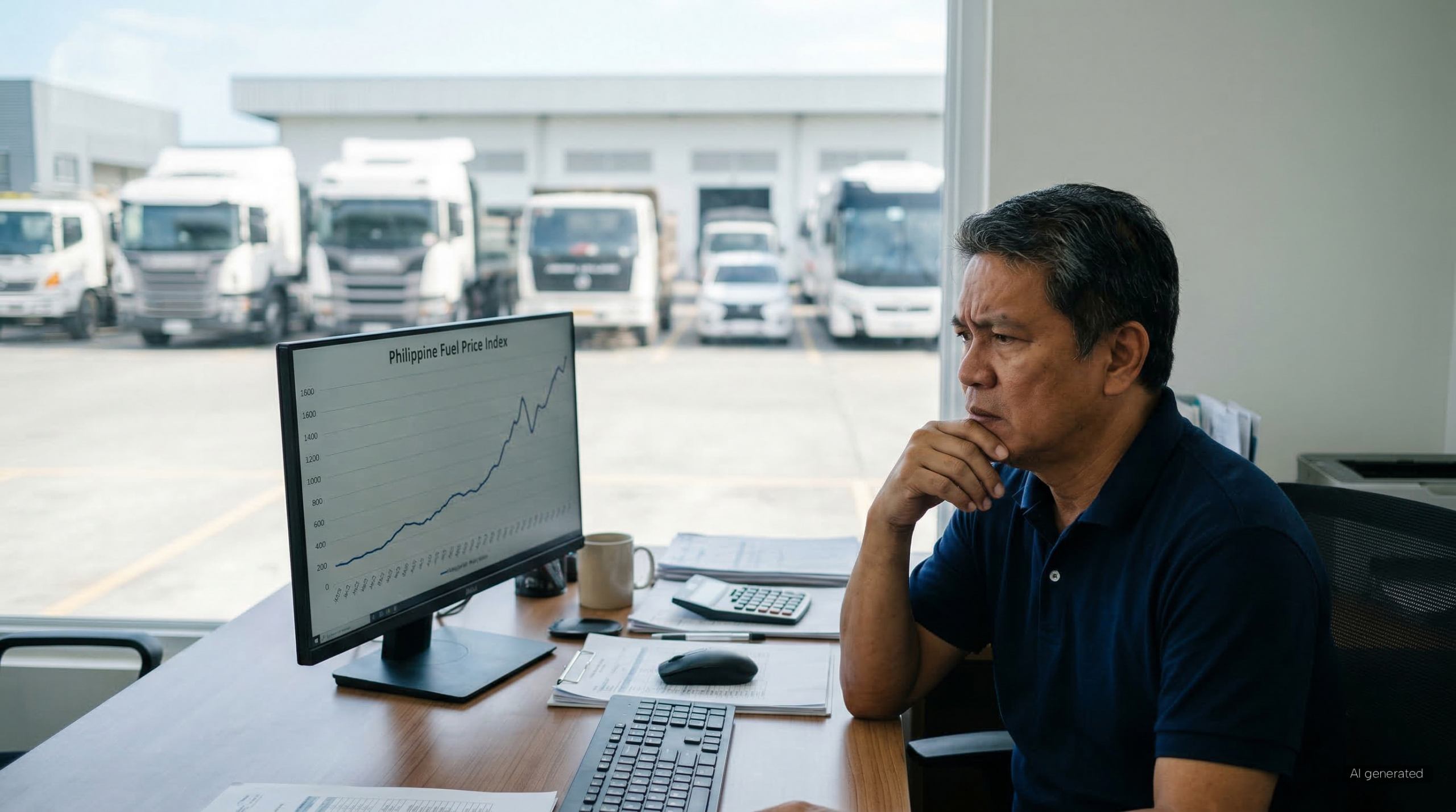 Worried Fleet Manager